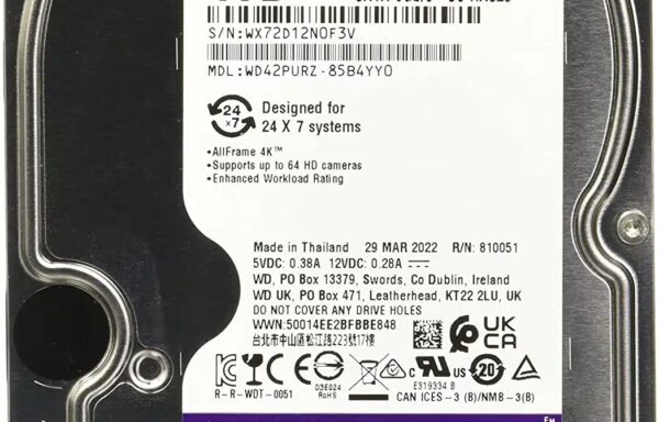 DISCO DURO WD 4TB PURPURA – WD42PURZ